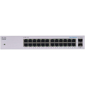 Switch Cisco CBS110-24T-EU - 24x 10|100|1000Mbps, 2x 1000Mbps SFP - zdjęcie 2